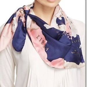 Kate Spade Going Places scarf NWT
